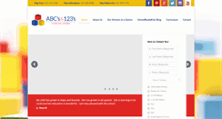 Desktop Screenshot of abc123learningcenter.com